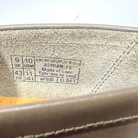 Dr. Martens Men’s Adrian YS Leather Tassel Loafer in Olive Green New - Picture 14 of 16